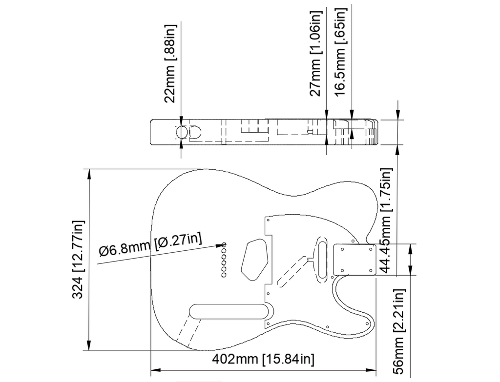 Fender Telecaster Body