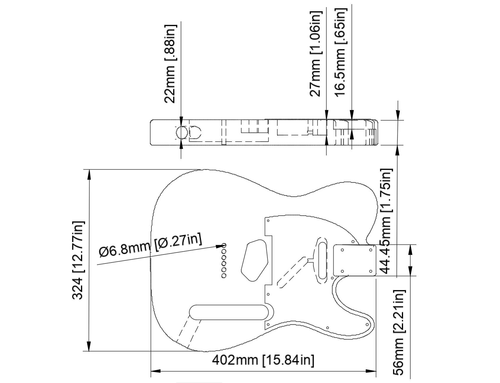 Fender Telecaster Body