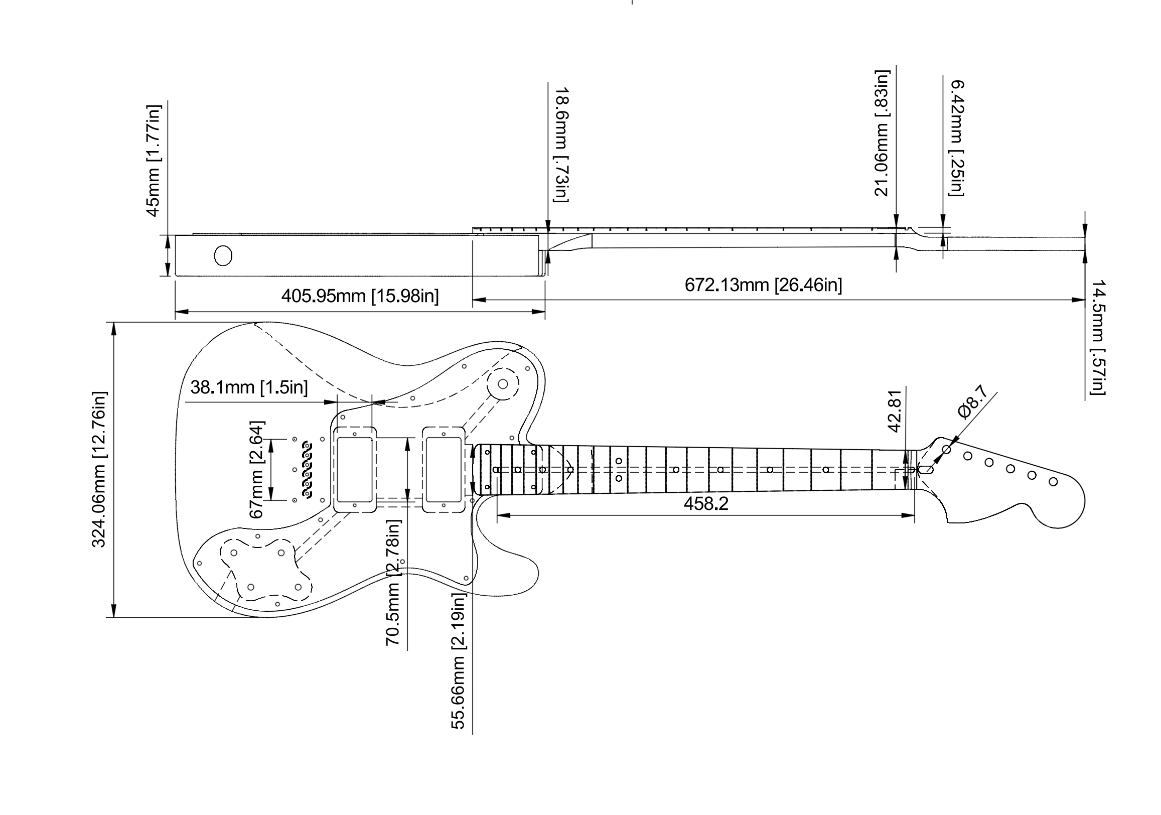 Telecaster Deluxe Vintage 1975