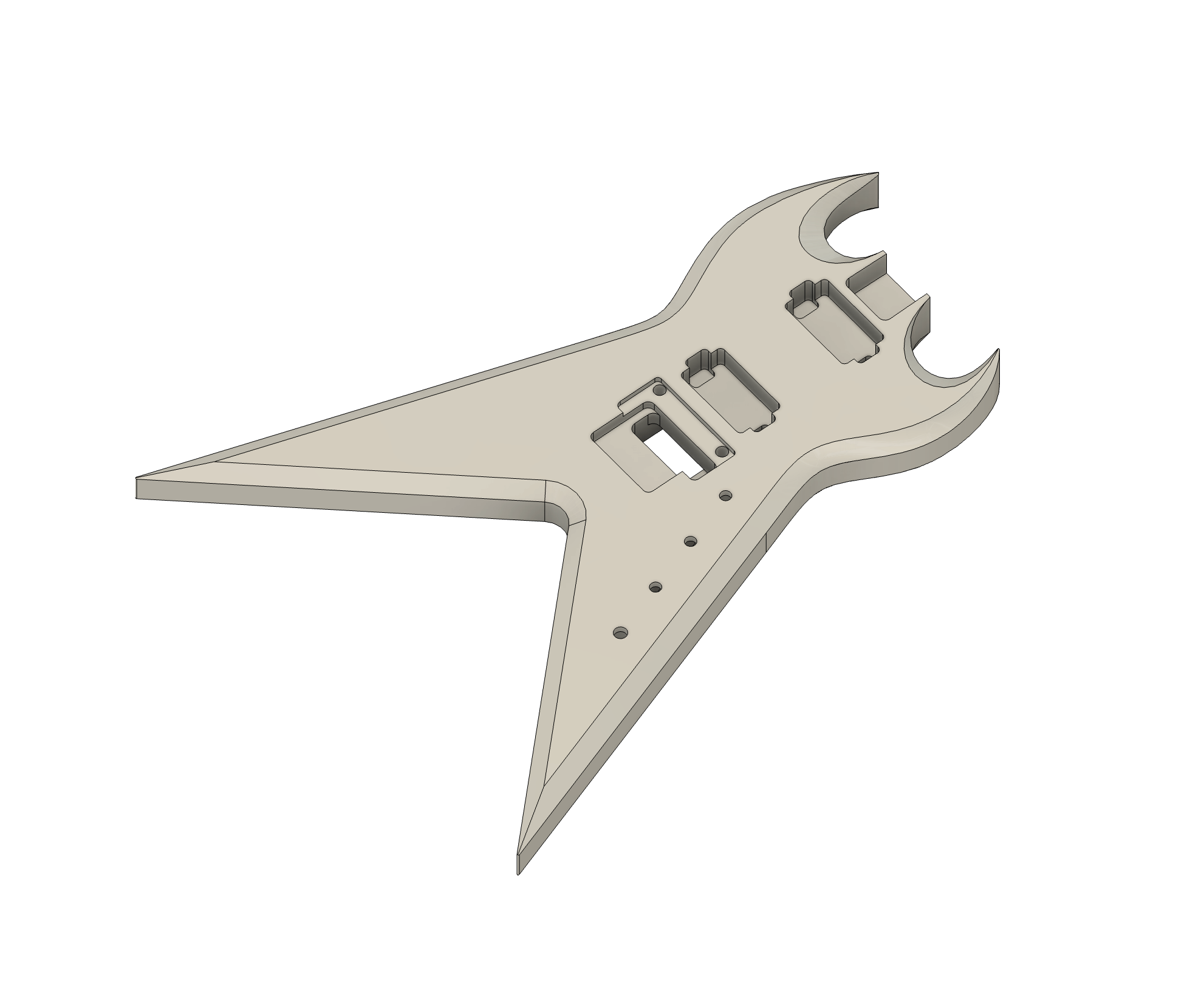 Dean Splittail Floyd Rose