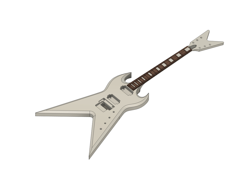 Dean Splittail Floyd Rose