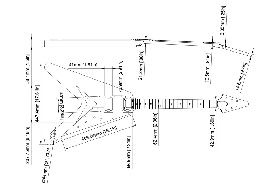 Gibson Flying V 58''