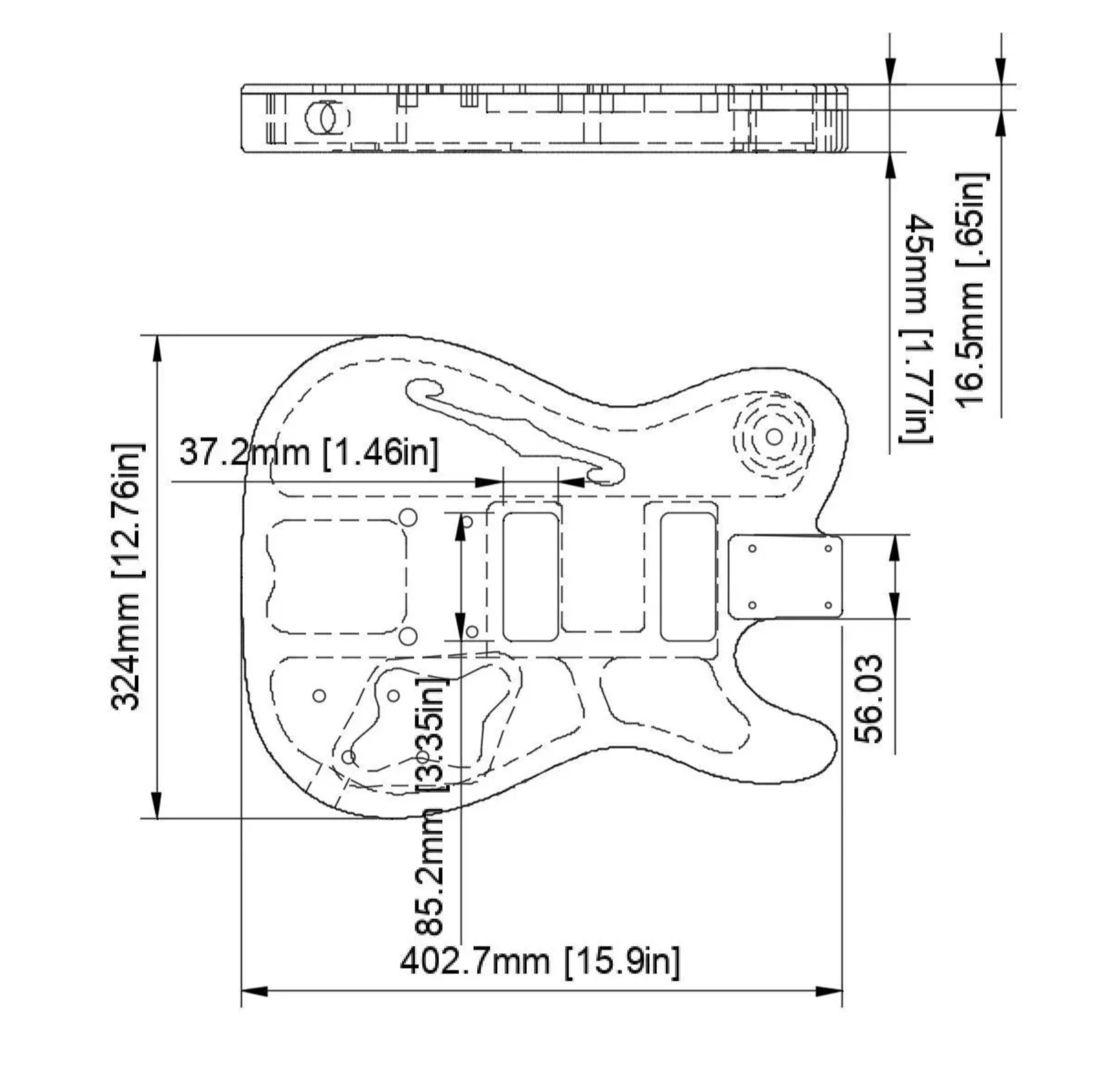 Fender JA-90 Thinline Semi Hollow