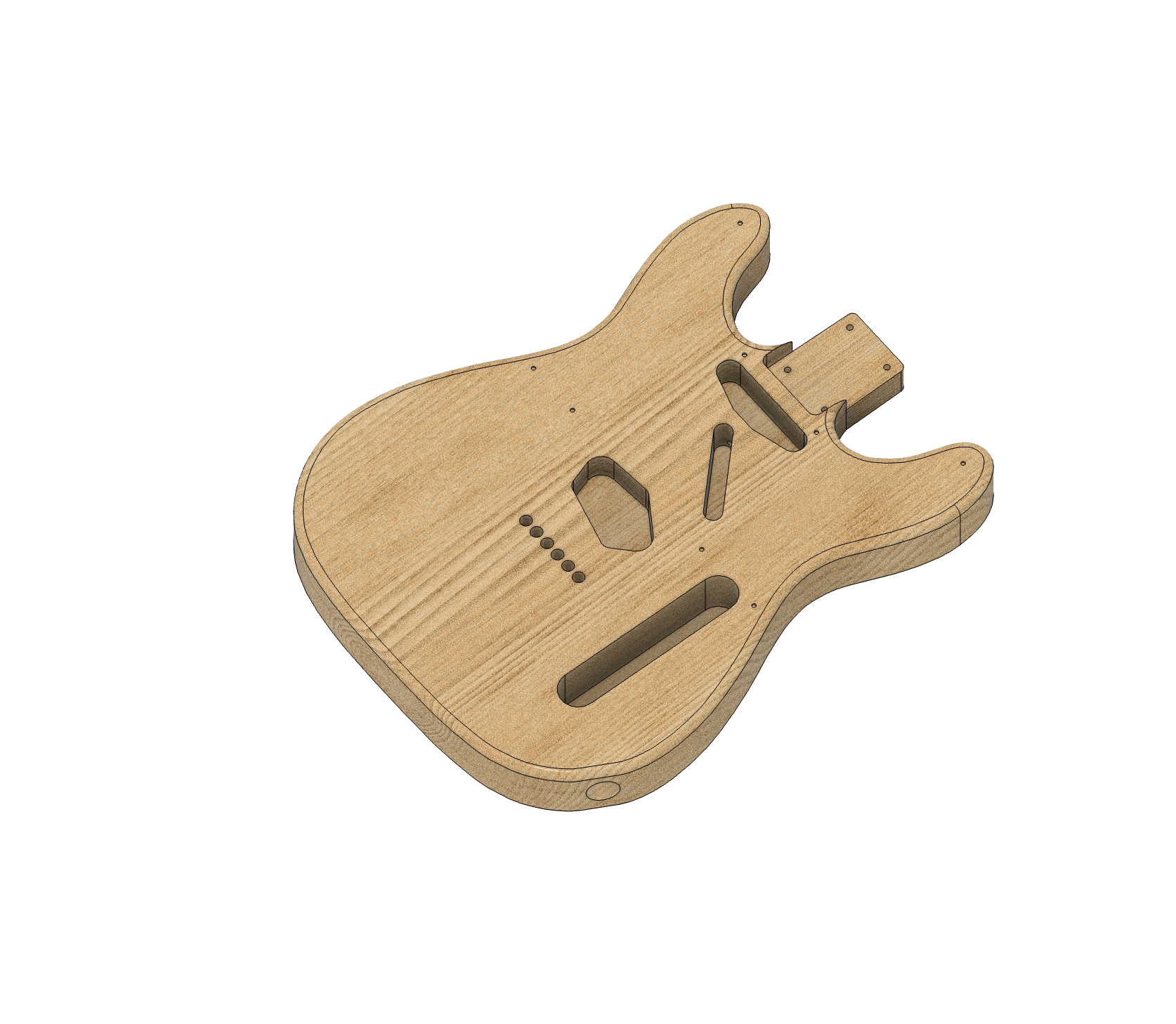 Telecaster Double Cutaway