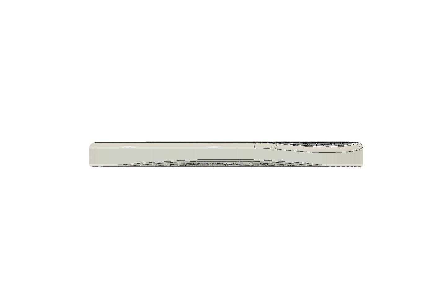 Honeycomb Fender Precision bass guitar body for 3D printing