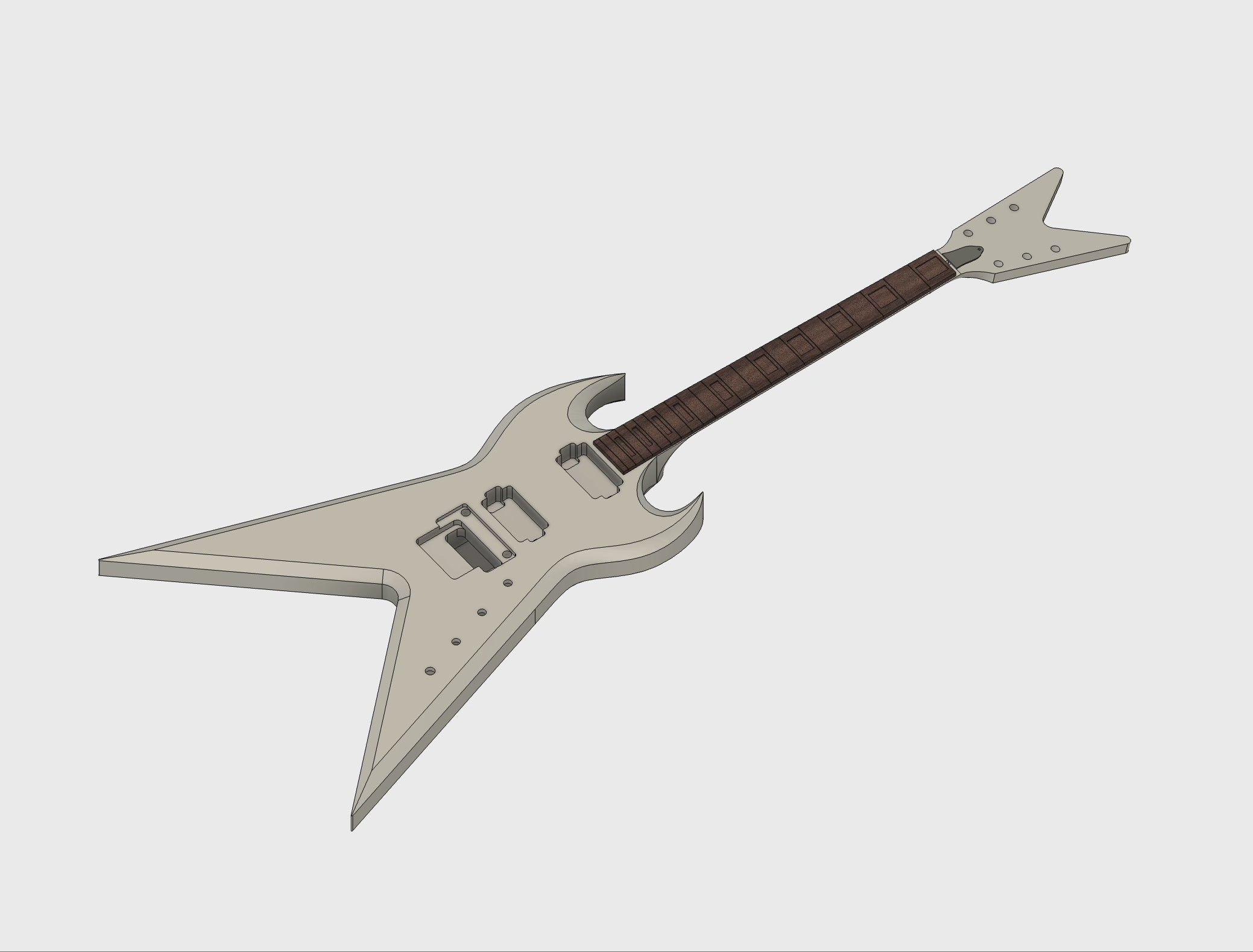 Dean Splittail Floyd Rose